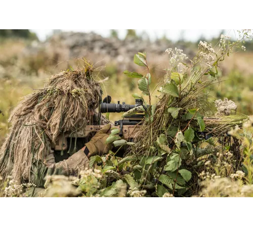 AI MK13 Kompakt Keskin Nişancı Siyah Tan Rengi Airsoft Tüfeği