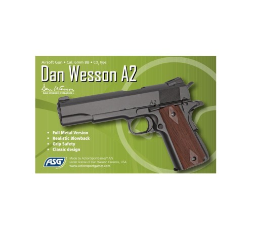 ASG Dan Wesson A2 Blowback Airsoft Tabanca