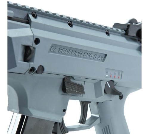ASG CZ Scorpion EVO 3 ATEK, AEG, Battleship Grey - Çift Renk