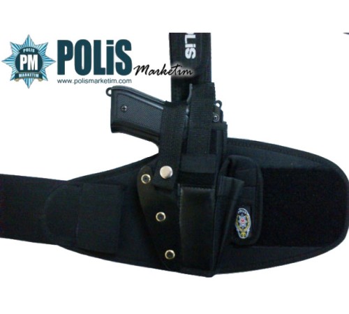 İmperteks Atkılı Polis Armalı Şarjör Kılıflı ,Korse Bacak Kılıfı