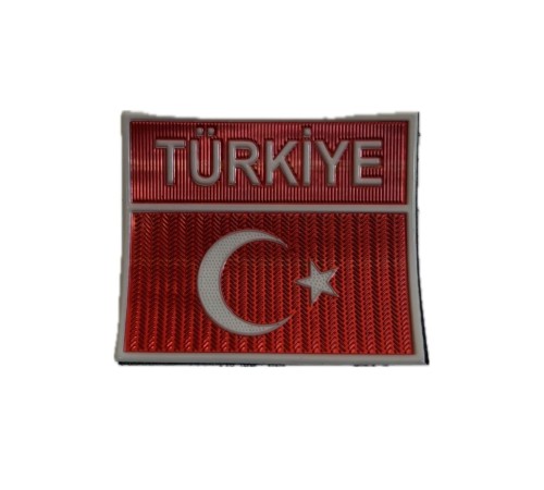 Türkiye Bayrak Patch Pvc