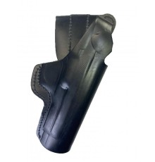 Deri Beretta 92/ Yavuz 16 Tam Kelebek Siyah Tabanca Kılıfı