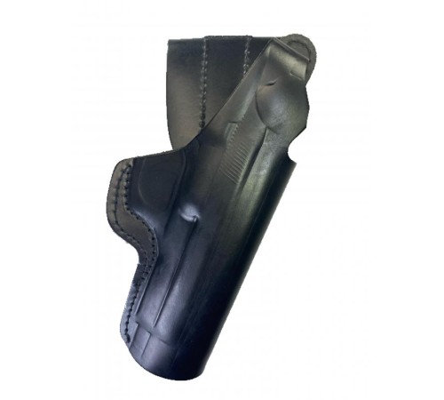 Deri Beretta 92/ Yavuz 16 Tam Kelebek Siyah Tabanca Kılıfı