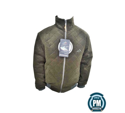 Su Geçirmez Polar Mont Ultrasonic Haki Renk