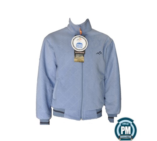 Su Geçirmez Polar Mont Ultrasonic Mavi Renk