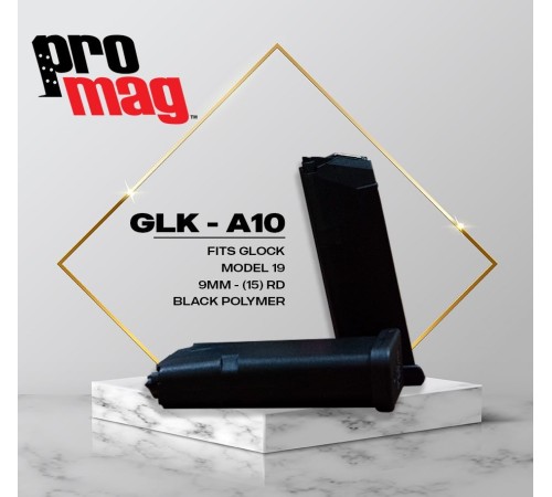 PROMAG Glock® Model 19 9mm (15 Kapasite)