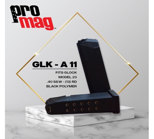PROMAG Glock® Model 23 .40 S&W (13 Kapasite)