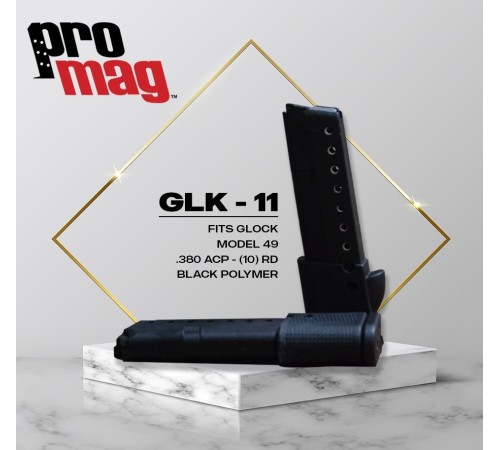 PROMAG Glock® Model 42 .380 ACP (10 Kapasite)