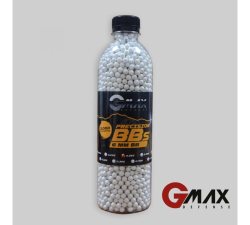 GMAX 0.25 GR BB 6mm 3000 lik Airsoft BB