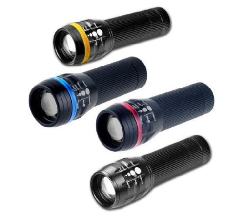 Süper Zoomlu Pilli Ledli Watton EL Feneri Wt-060