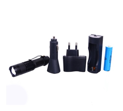 Orjinal 800 Lümen T6 Şarjlı EL Feneri Watton Wt-086