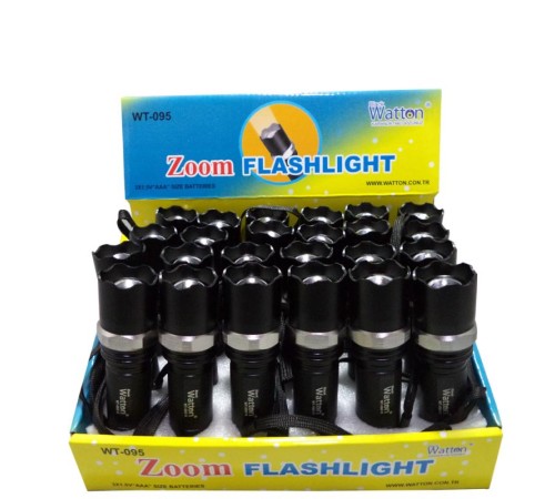 Zoomlu EL Feneri Watton Wt-095