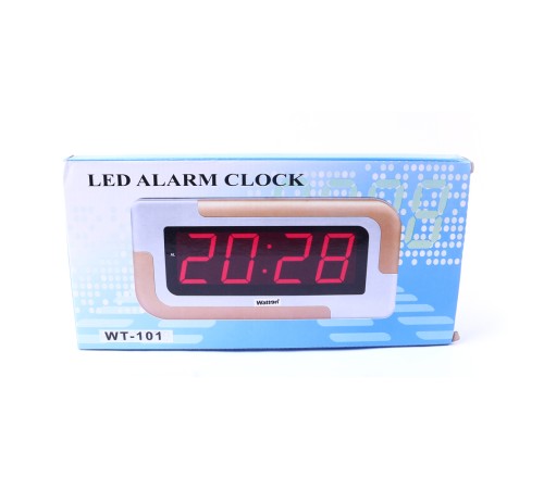 Lcd Masa Duvar Saati Watton Wt-101