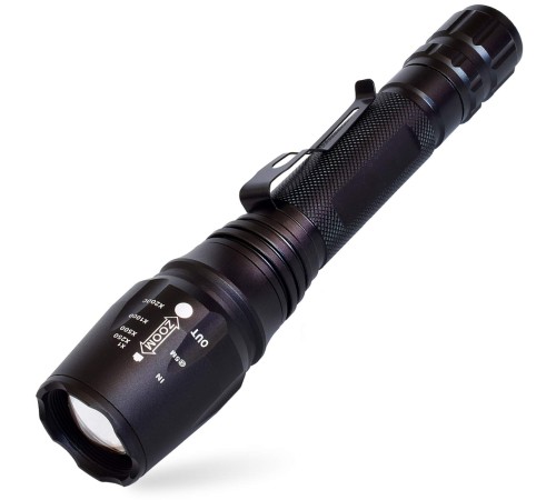 Profesyonel Tx6 Şarjlı Zoomlu El Feneri Watton Wt-241
