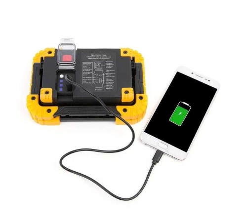 750 Lümen Powerbank Şarjlı Işıldak Watton Wt-330