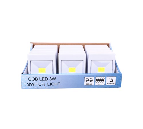 COB Ledli Mıknatıslı Yapışkanlı Lamba Watton Wt-370