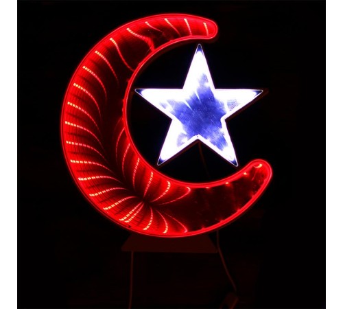 Ay Yıldız Işık Pano Türk Bayrağı Bigem Bm-079