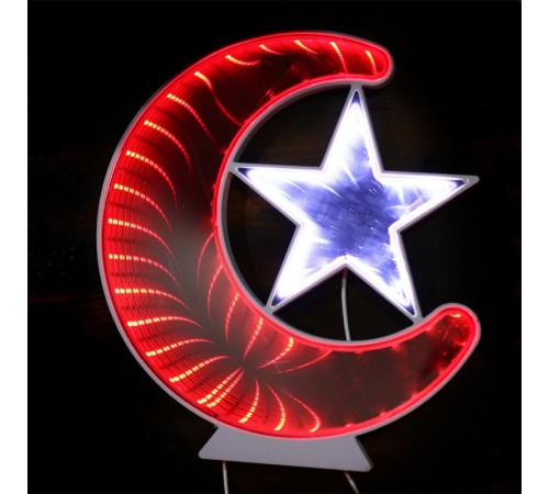 Ay Yıldız Işık Pano Türk Bayrağı Bigem Bm-079