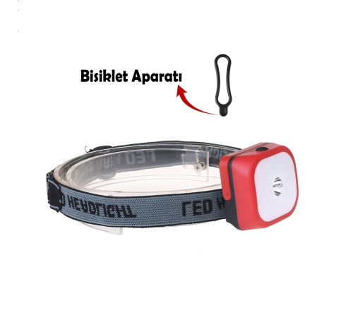Pilli Kafa lambası + Bisiklet Feneri Bigem Bm-300