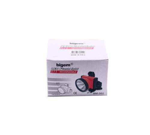 Şarjlı Baret Kafa Lambası Bm-502