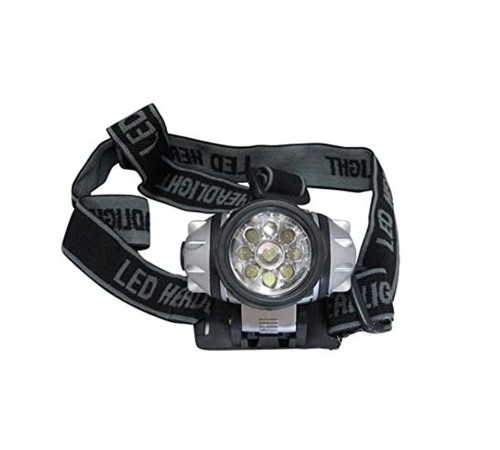 9 LEDLİ PİLLİ KAFA LAMBASI WATTON WT-042