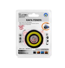 GÜÇLÜ PİLLİ KAFA LAMBASI WATTON WT-607