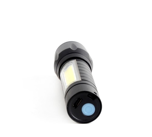 MİNİ ÇOK GÜÇLÜ ŞARJLI EL FENERİ (XPE-COB LED ) WATTON WT-030