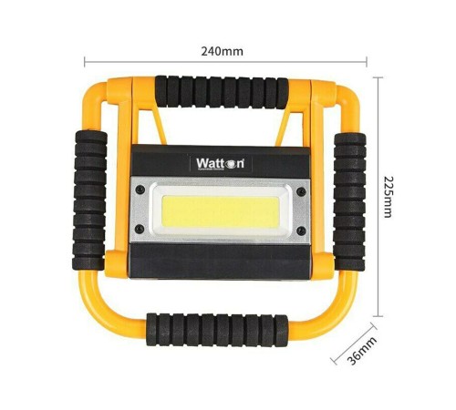 1300 Lümen Güçlü Aydınlatma Watton Wt-328