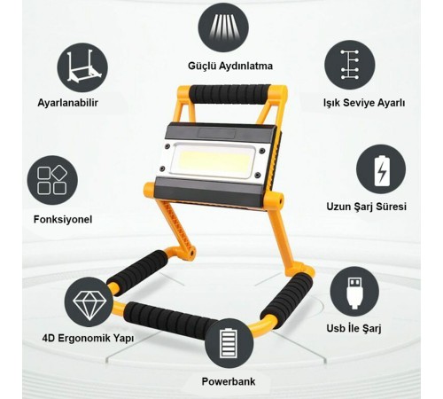 1300 Lümen Güçlü Aydınlatma Watton Wt-328