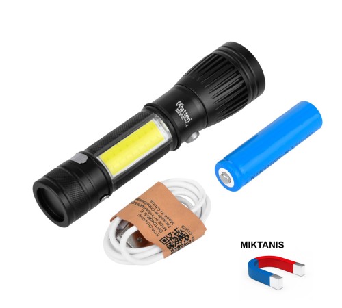 Uzun Menzilli EL Feneri Mıknatıslı Watton Wt-602