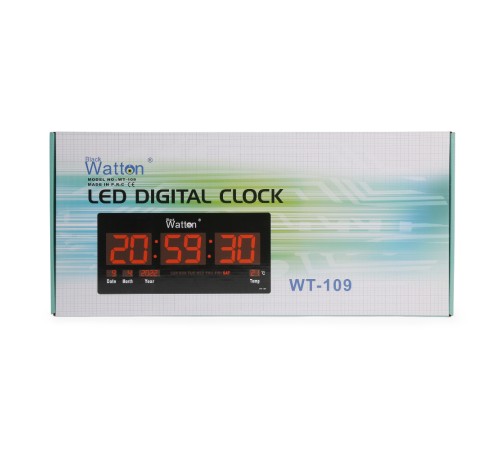 Dijital Duvar ve Masa Saati Watton Wt-109