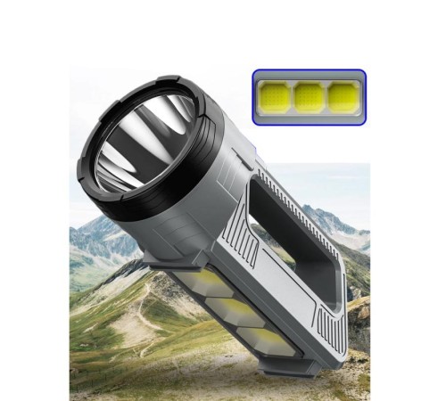 Güçlü Şarjlı Fener Masa Lambası Watton Wt-603