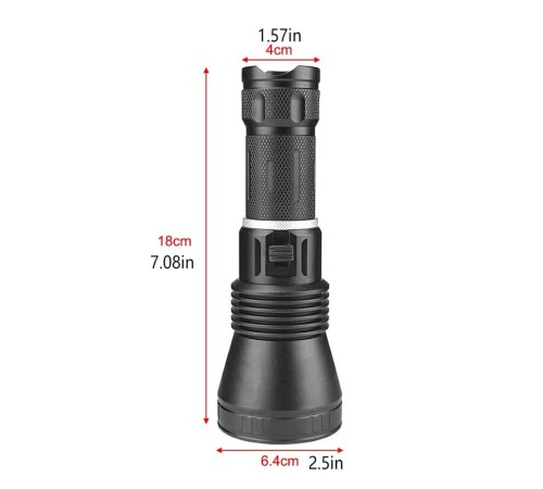 1200 LÜMEN PROFESYONEL ŞARJLI EL FENERİ WATTON WT-655