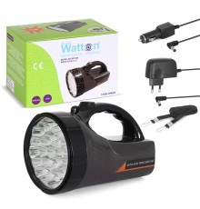 1200 LÜMEN 25 LEDLİ EL FENERİ WATTON WT-239