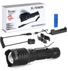 TG-10 ŞARJLI PROFESYONEL AV FENERİ WATTON WT-620