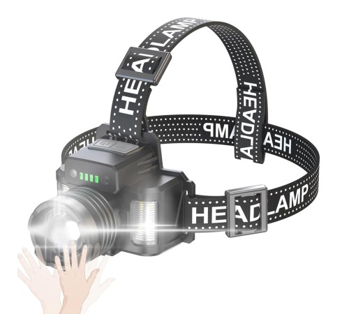 SENSÖRLÜ CREE TG LED  ŞARJLI KAFA LAMBASI WATTON WT-625