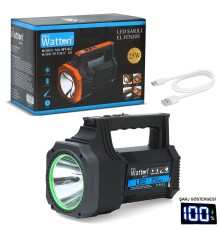 LED ŞARJLI EL FENERİ 25W WATTON WT-417