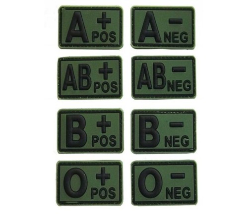 Haki Silikon Pvc Kan Grubu Arma