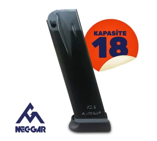 MEC-GAR HS Px9 XD9 Siyah Şarjör