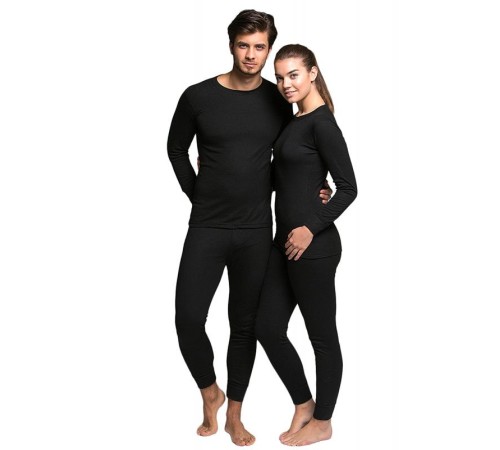 Thermoform Active Yetişkin Termal İçlik Set Siyah HZT4008