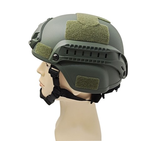 Haki Askeri Taktik Mich 2000 Baş Koruması Airsoft Taktik Kask Kompozit Başlık & Miğfer