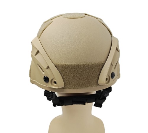 Tan Rengi Askeri Taktik Mich 2000 Baş Koruması Airsoft Taktik Kask Kompozit Başlık & Miğfer