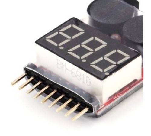 Lipo Pil Seviye Ölçer ve Alarm Modülü
