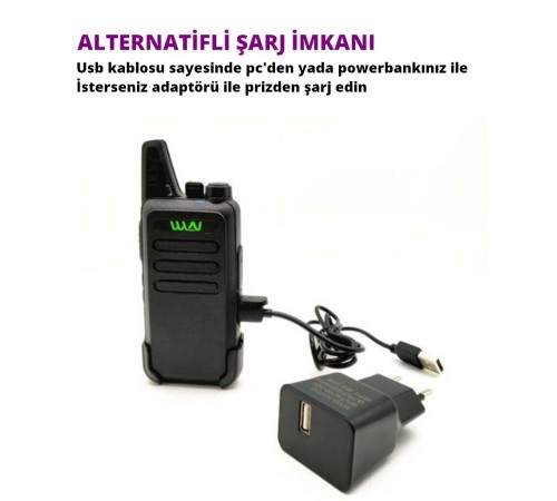 WLN KD-C1 Pmr 446 El Telsizi