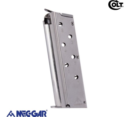 MEC-GAR Colt 1911 .45 ACP 7RD HT Nikel Şarjör