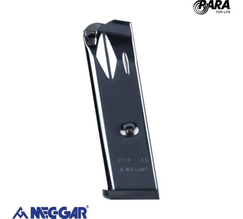 MEC-GAR Para-Ordnance P 14 Siyah Tabanca Şarjörü
