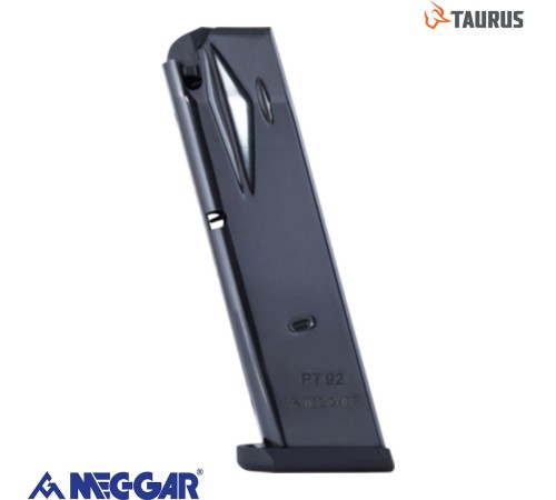 MEC-GAR Taurus 92/99 Siyah Tabanca Şarjörü