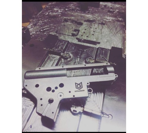 MilitaGEAR Güçlendirilmiş Ver2 8mm Rulmanlı Gearbox Shell - Dişli Kutusu