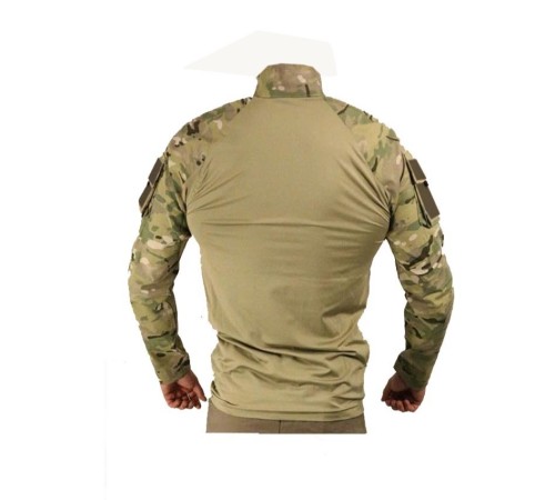 Multicam Askeri Kamuflaj Combat T-shirt