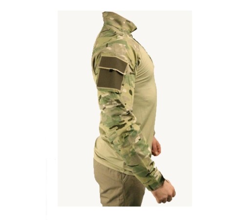 Multicam Askeri Kamuflaj Combat T-shirt